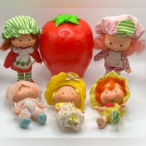 1979 American Greetings Corp Strawberry Shortcake Set